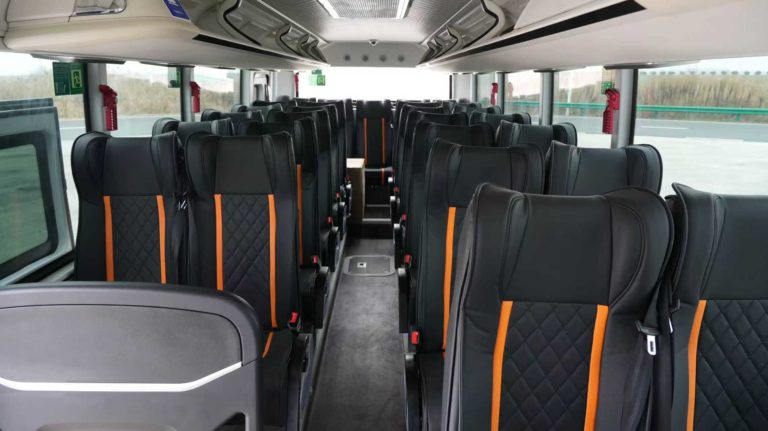 Kinwin Romenia interior midibus electrico kinwin elite - KINWIN | Diseñado para la ...